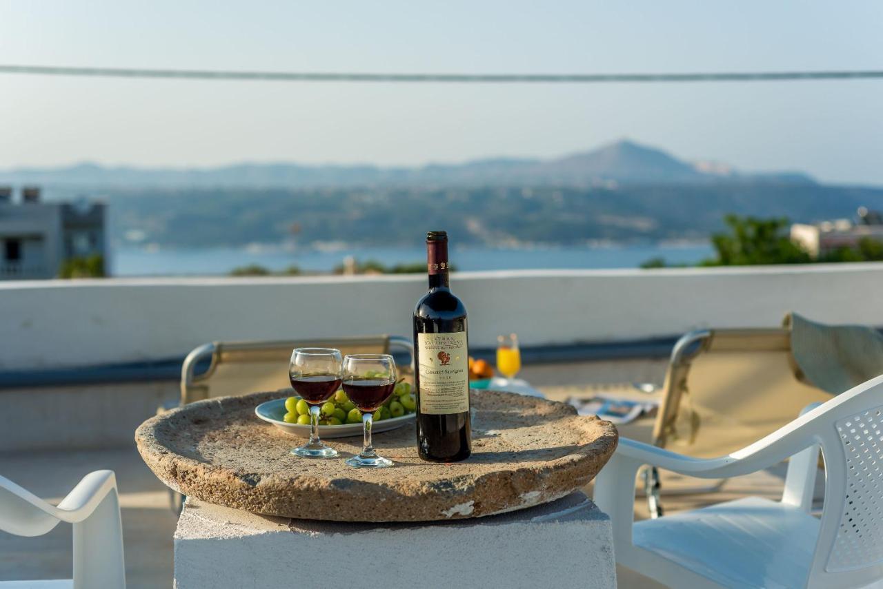 Bella-Maria At Aptera With Mountain And Sea View !! 하니아 외부 사진