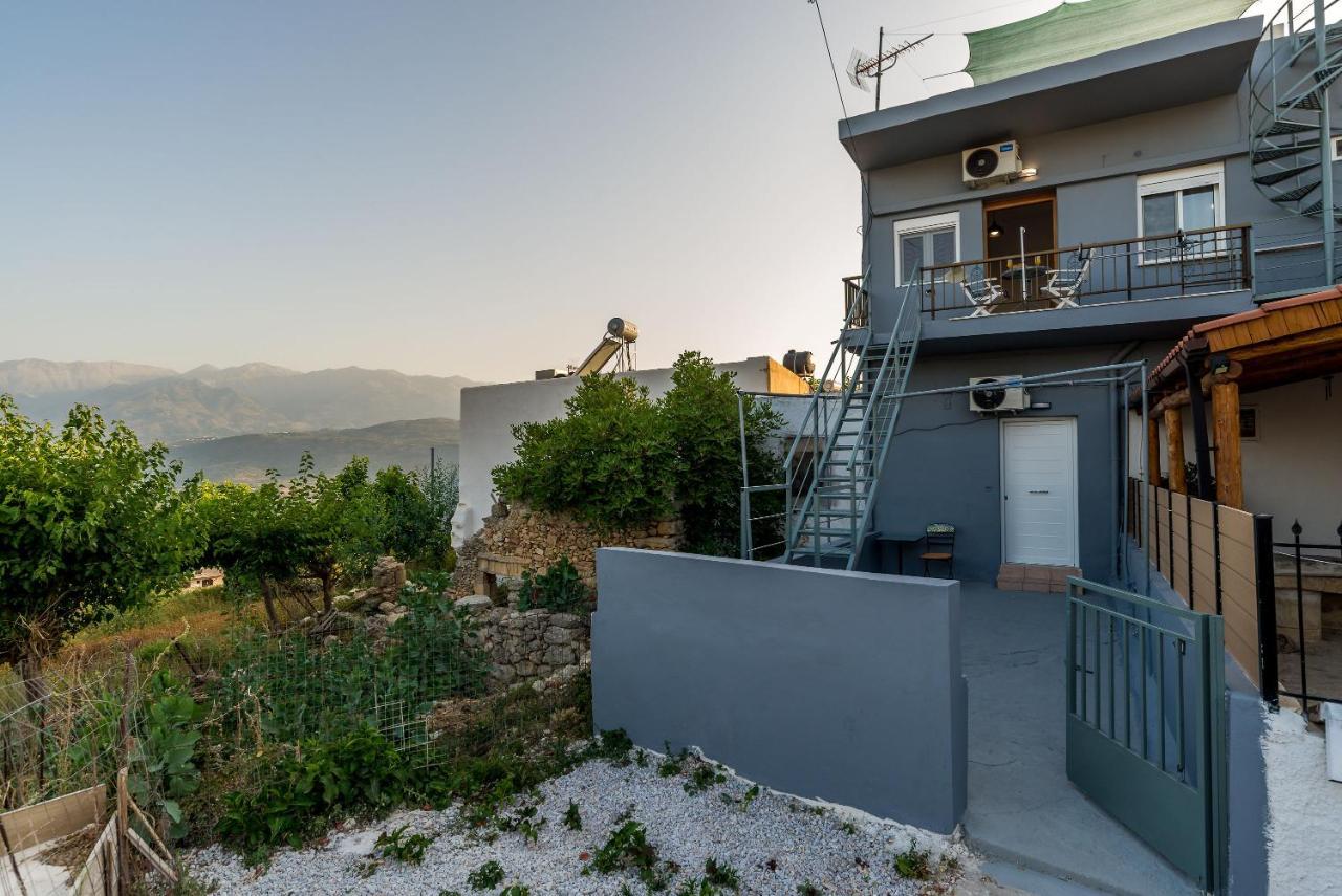 Bella-Maria At Aptera With Mountain And Sea View !! 하니아 외부 사진